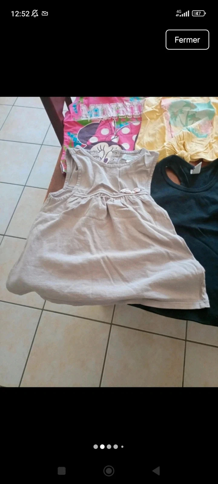Lot van 7 tanktops meisje 3 jaar – photo 2